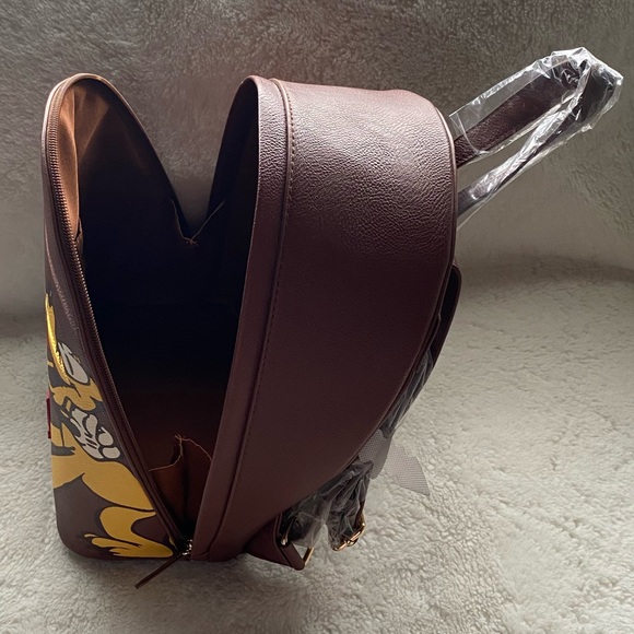 Danielle Nicole Brown Backpack with Mickey and Pluto Design - Picture 7 of 10